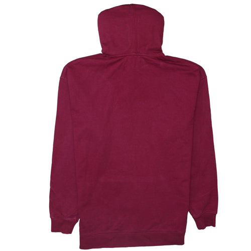 Calvin Klein Jeans Men's Red XS Pullover Hoodie with Logo