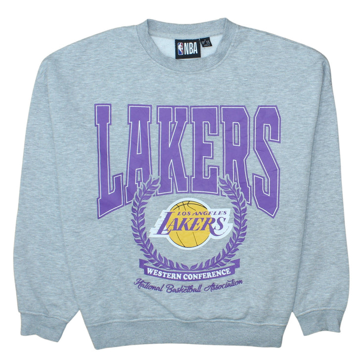 Primark NBA Los Angeles Lakers Grey Sweatshirt Womens M 12/14
