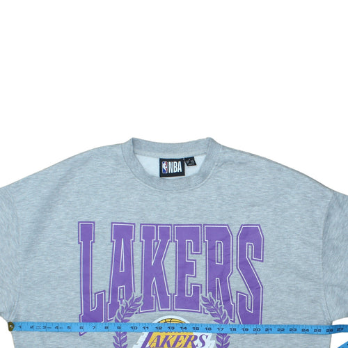 Primark NBA Los Angeles Lakers Grey Sweatshirt Womens M 12/14