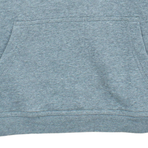Nike Boys Grey Pullover Hoodie XL Fleece Regular Fit Logo Sweatshirt