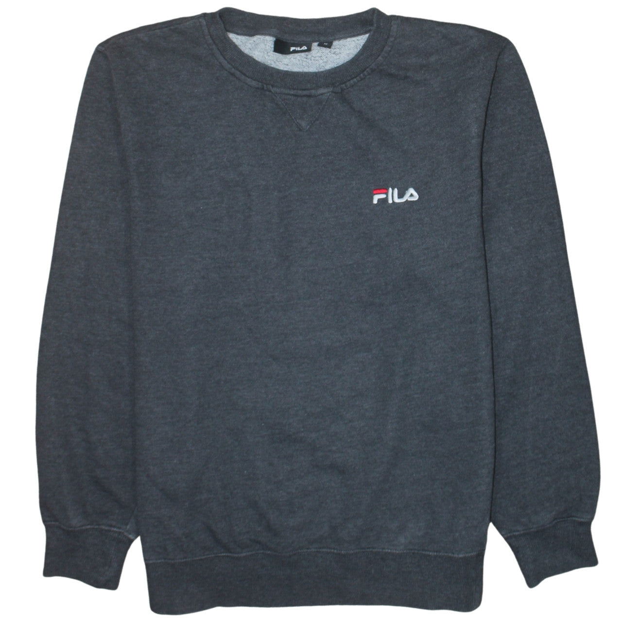 FILA Mens Grey Crew Neck Pullover Sweatshirt Medium