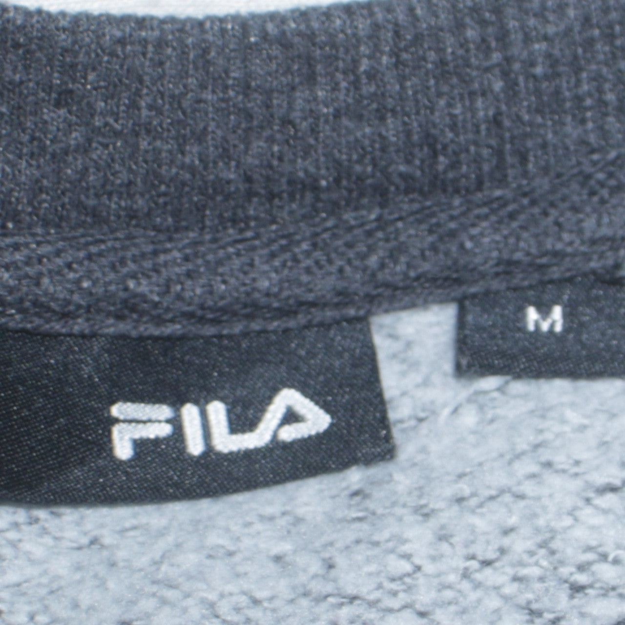 FILA Mens Grey Crew Neck Pullover Sweatshirt Medium