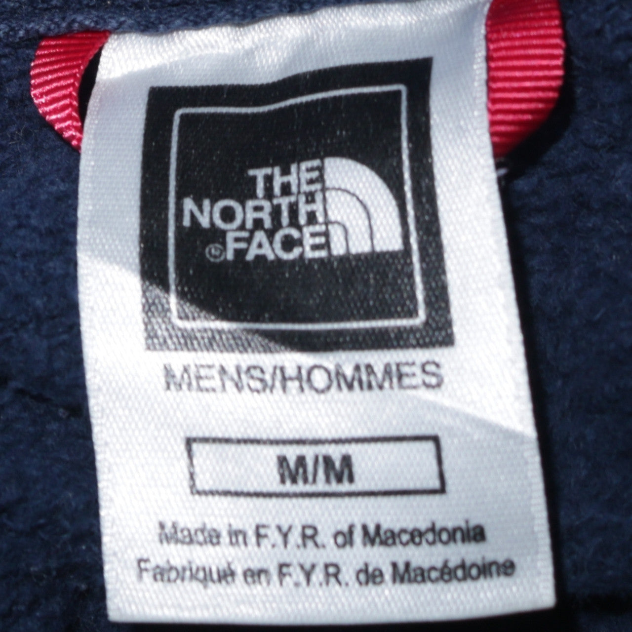 The North Face Men's Blue Pullover Hoodie M Embroidered Logo