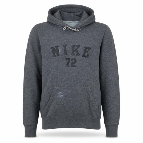 Nike Men's Grey Pullover Hoodie S Fleece Sportswear