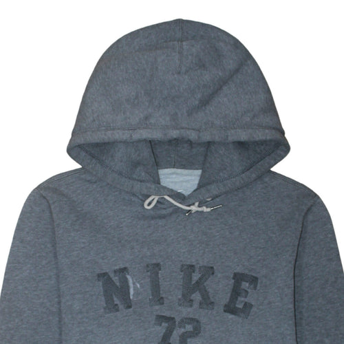Nike Men's Grey Pullover Hoodie S Fleece Sportswear