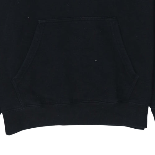 Champion Men's Black Medium Pullover Hoodie with Logo