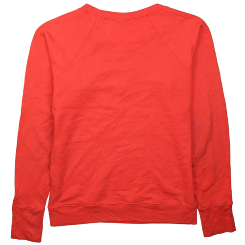 Champion Men's Red Crew Neck Pullover Sweatshirt Size S