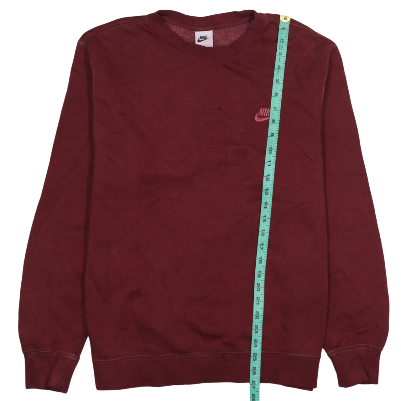 Nike Men's Red Logo Pullover Sweatshirt Size L