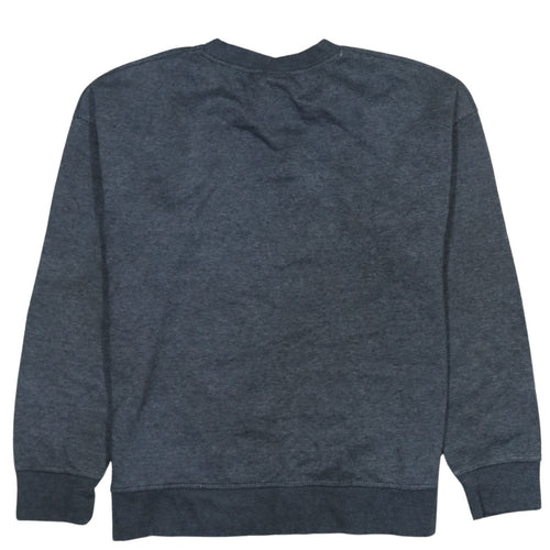 Disney Womens Grey Mickey Mouse Pullover Sweatshirt XS