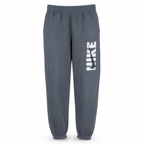 Nike Women's Grey Jogger Sweatpants S Regular Fit Fleece Trousers