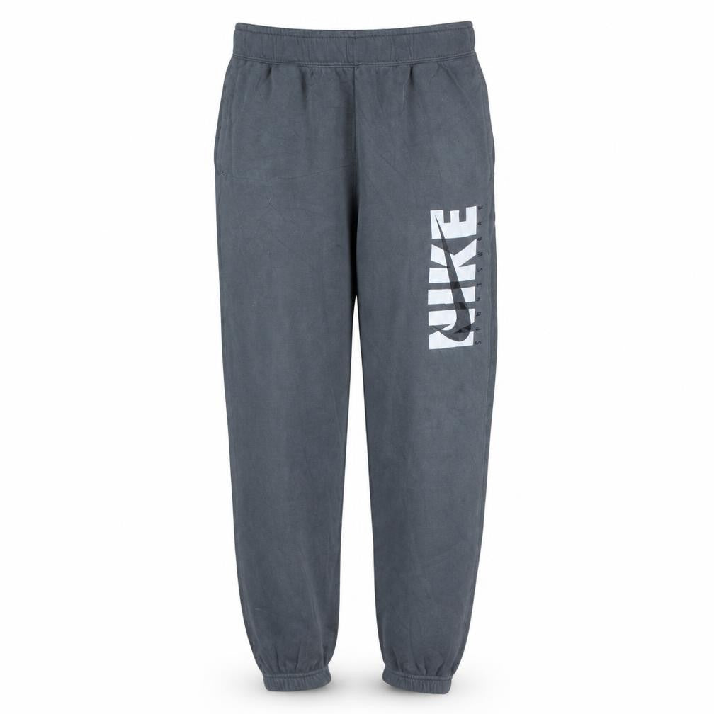 Nike Women's Grey Jogger Sweatpants S Regular Fit Fleece Trousers
