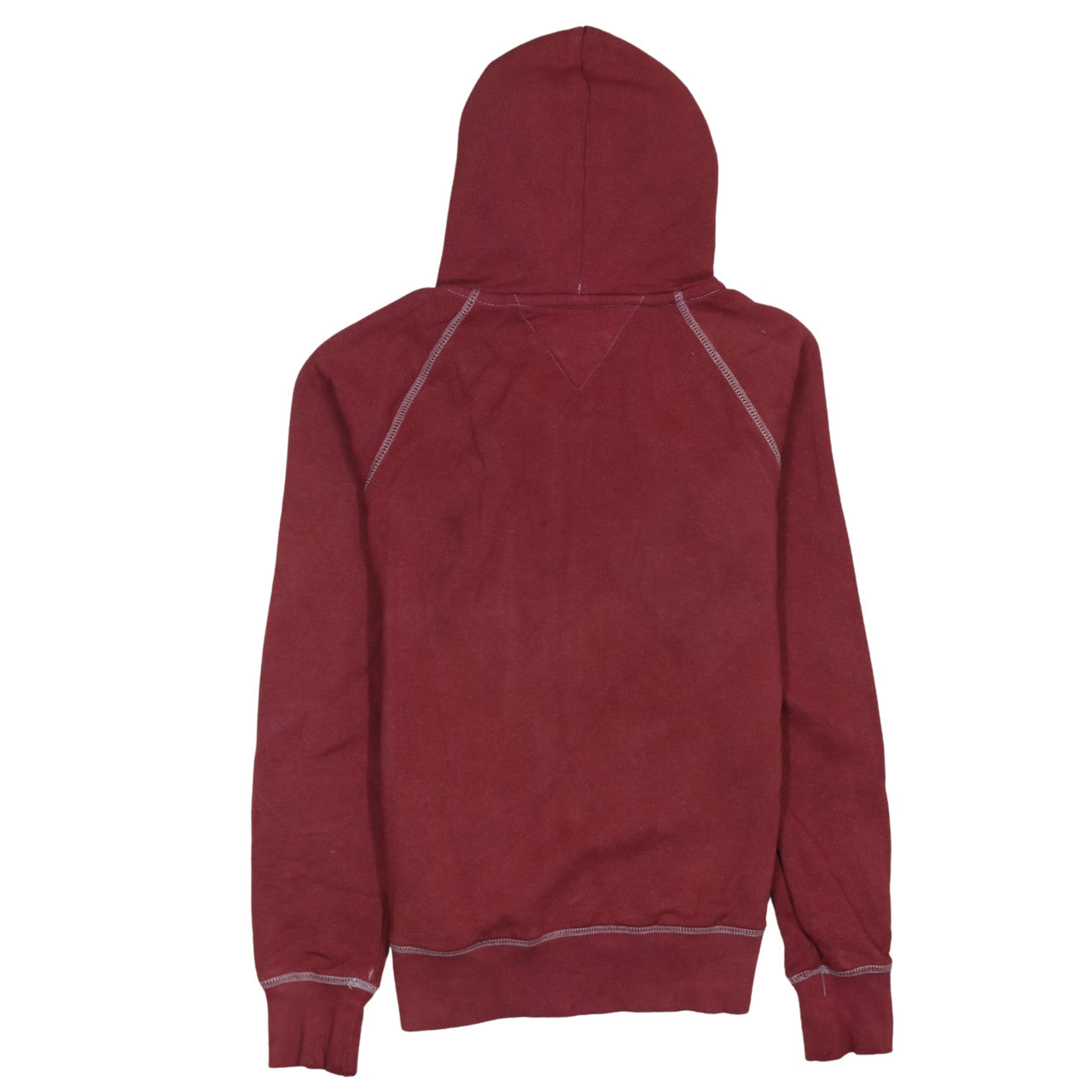 Tommy Hilfiger Men's Red Full Zip Hoodie Size L