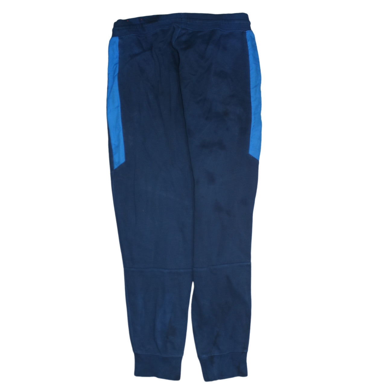 Nike Men's Blue Air Jogger Sweatpants S Regular Fit Fleece Tapered