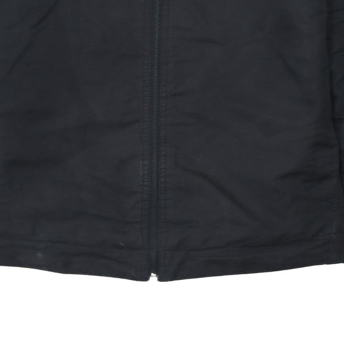 Puma Men's Black Small Bomber Jacket Full Zip Casual