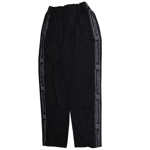 Champion Boys Black Large 11-12 Years Track Pants with Side Stripe