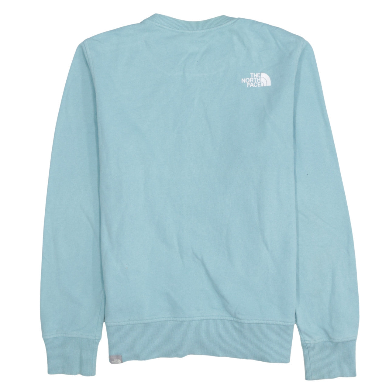 The North Face Womens Blue Cotton Pullover Sweatshirt L