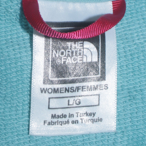 The North Face Womens Blue Cotton Pullover Sweatshirt L