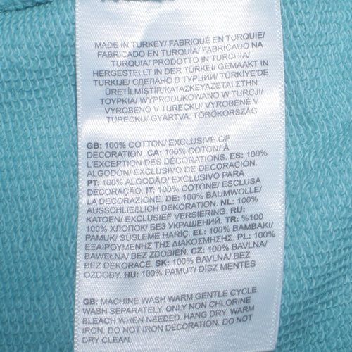 The North Face Womens Blue Cotton Pullover Sweatshirt L