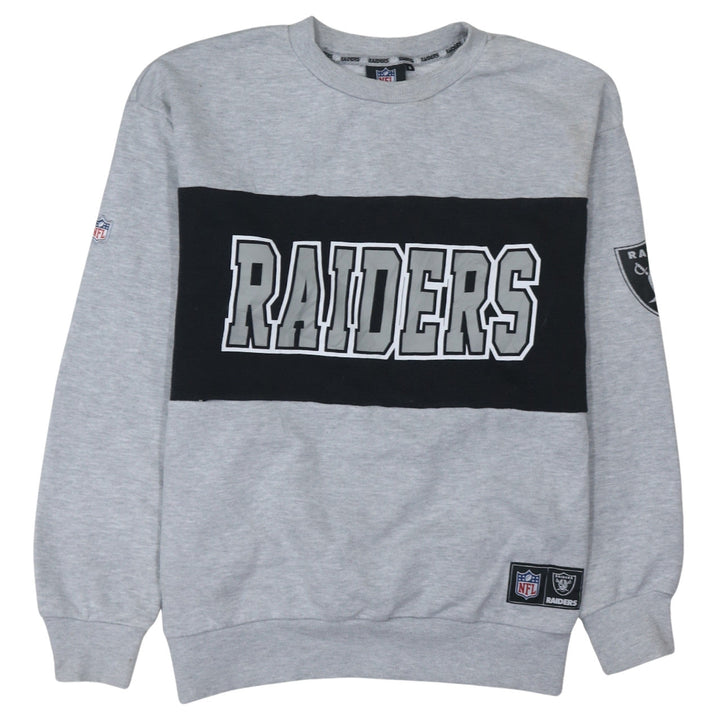 Primark NFL Raiders Grey Men's Pullover Sweatshirt S Regular Fit