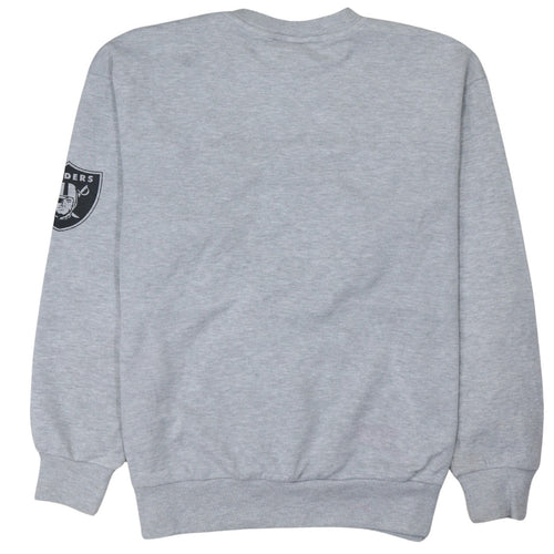 Primark NFL Raiders Grey Men's Pullover Sweatshirt S Regular Fit