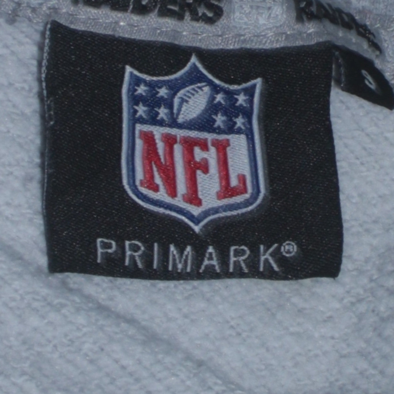 Primark NFL Raiders Grey Men's Pullover Sweatshirt S Regular Fit