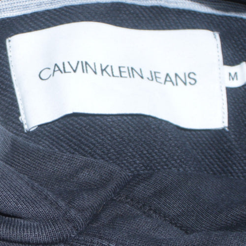 Calvin Klein Jeans Men's Black Pullover Hoodie Size M
