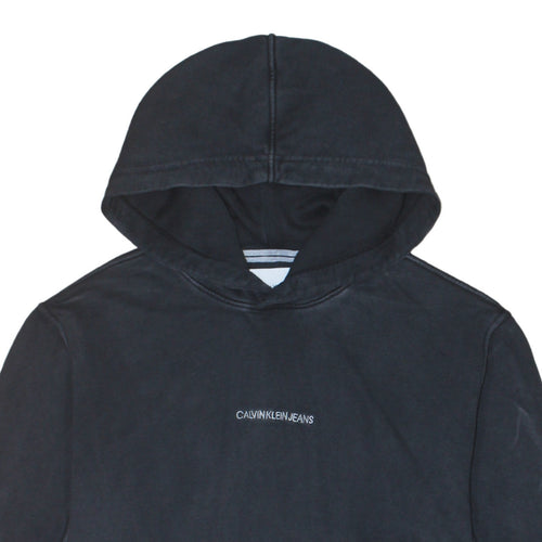 Calvin Klein Jeans Men's Black Pullover Hoodie Size M