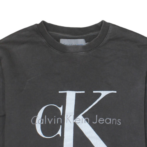 Calvin Klein Jeans Men's Black XS Pullover Sweatshirt
