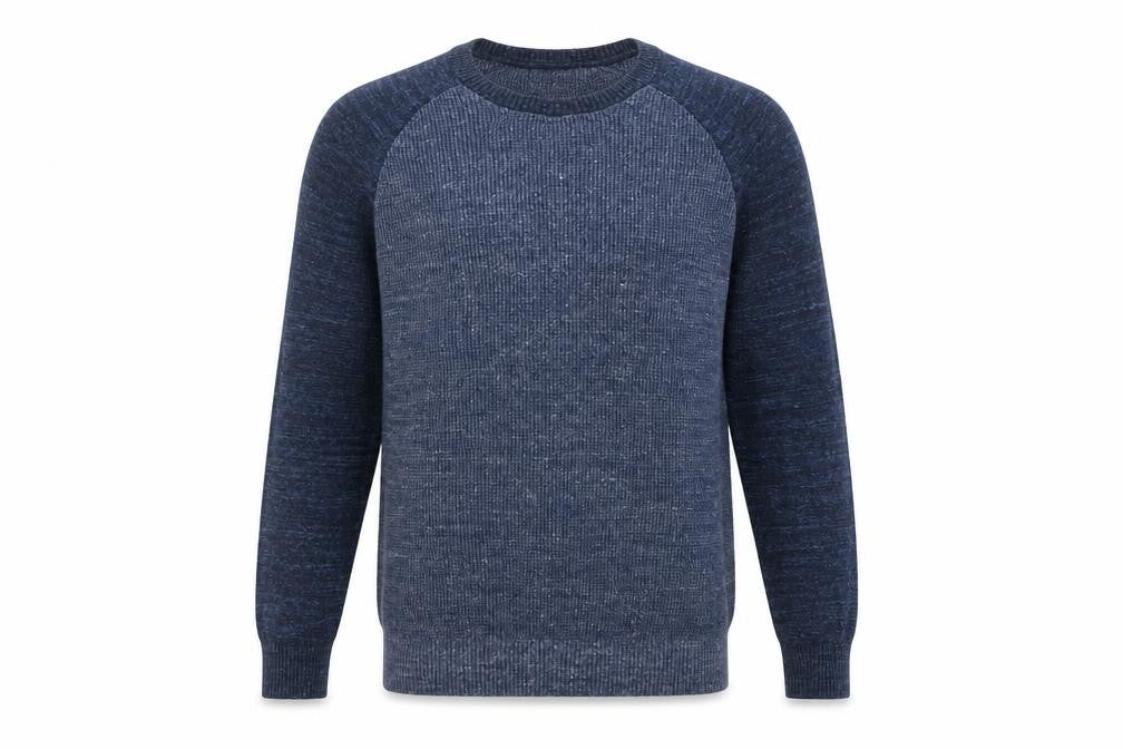 Front view of Gap Men's Blue M Knit Crew Neck jumper