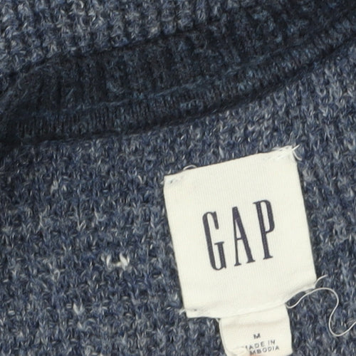 GAP Men's Blue M Knit Crew Neck Pullover Jumper