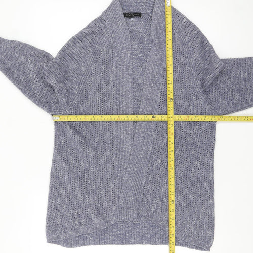 Banana Republic Women’s Grey Open-Knit Cotton Cardigan M