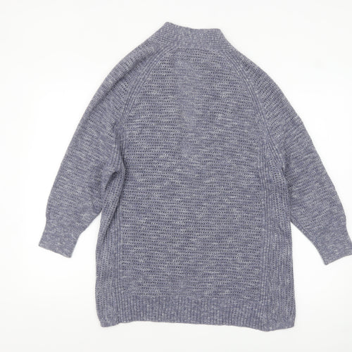 Banana Republic Women’s Grey Open-Knit Cotton Cardigan M