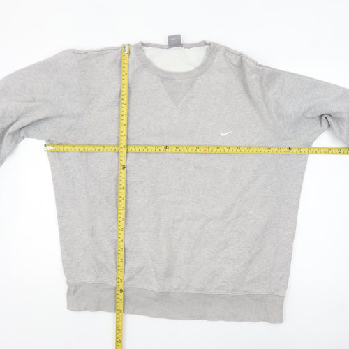 Nike Men's Grey XL Crew Neck Pullover Sweatshirt