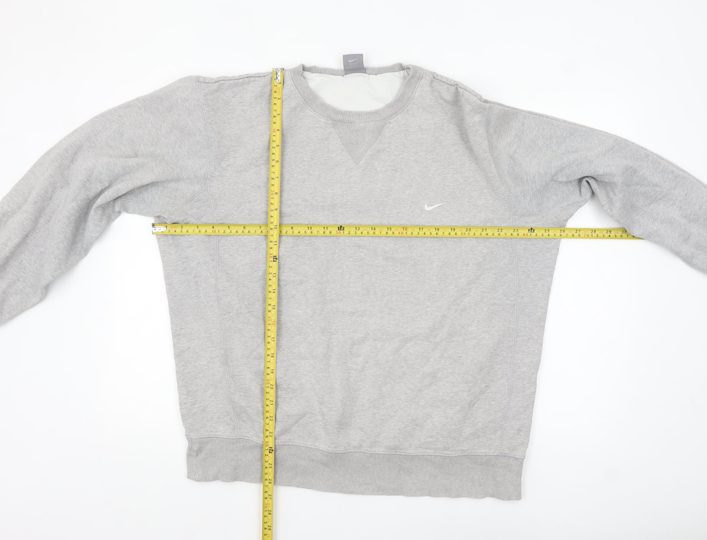 Nike Men's Grey XL Crew Neck Pullover Sweatshirt