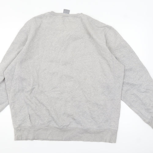 Nike Men's Grey XL Crew Neck Pullover Sweatshirt
