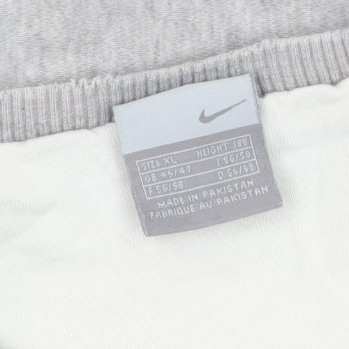 Nike Men's Grey XL Crew Neck Pullover Sweatshirt