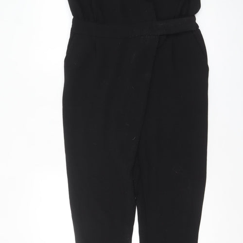 Vero Moda Women's Black Sleeveless Belted Jumpsuit Size 10