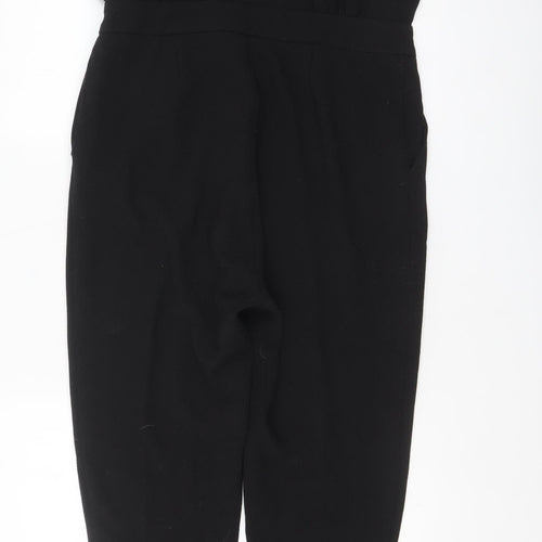 Vero Moda Women's Black Sleeveless Belted Jumpsuit Size 10