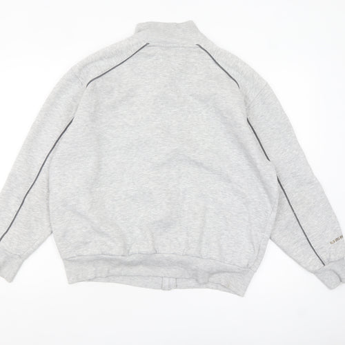 Umbro Mens Grey Full Zip Basic Jacket L Sportswear