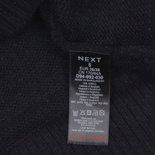 Next Women’s Black Christmas Fair Isle Jumper Size S