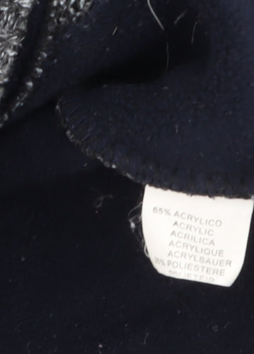 Max Men Grey 2XL Full Zip Knit Jumper for Men