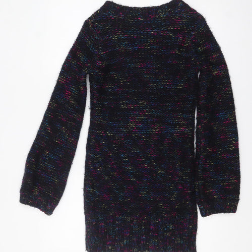 New Look Women's Multicoloured Chunky Knit Pullover Jumper Size 8