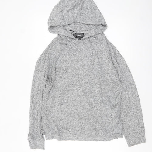 Golddigga Women's Grey Size 16 Pullover Hoodie Sweatshirt