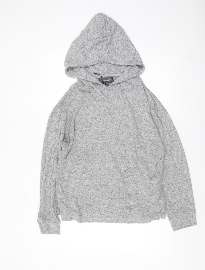 Golddigga Women's Grey Size 16 Pullover Hoodie Sweatshirt