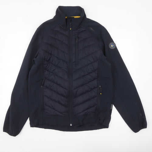 Cobolt of Sweden Men's Blue Softshell Jacket Medium Outdoor Golf