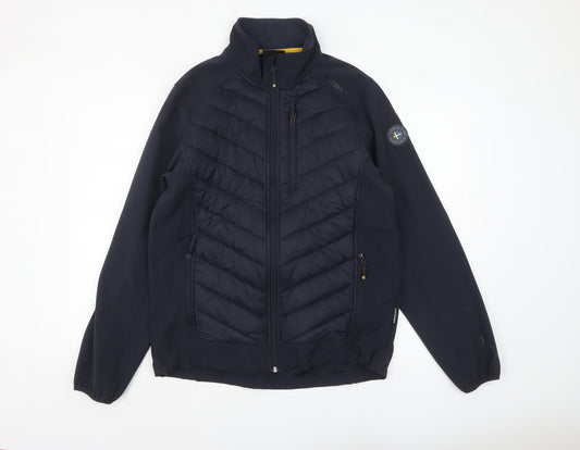 Cobolt of Sweden Men's Blue Softshell Jacket Medium Outdoor Golf