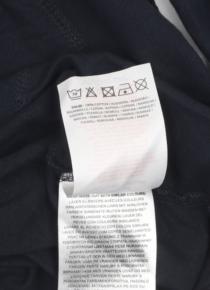 Brave Soul Men's Blue Cotton Pullover Hoodie Size M