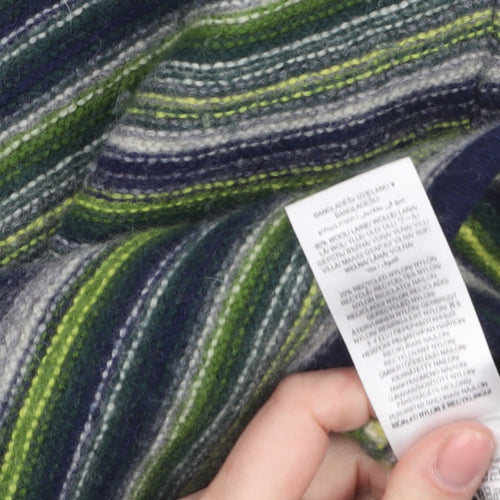 Seasalt Cornwall Women’s Multicoloured Striped Wool Blend Jumper UK 16
