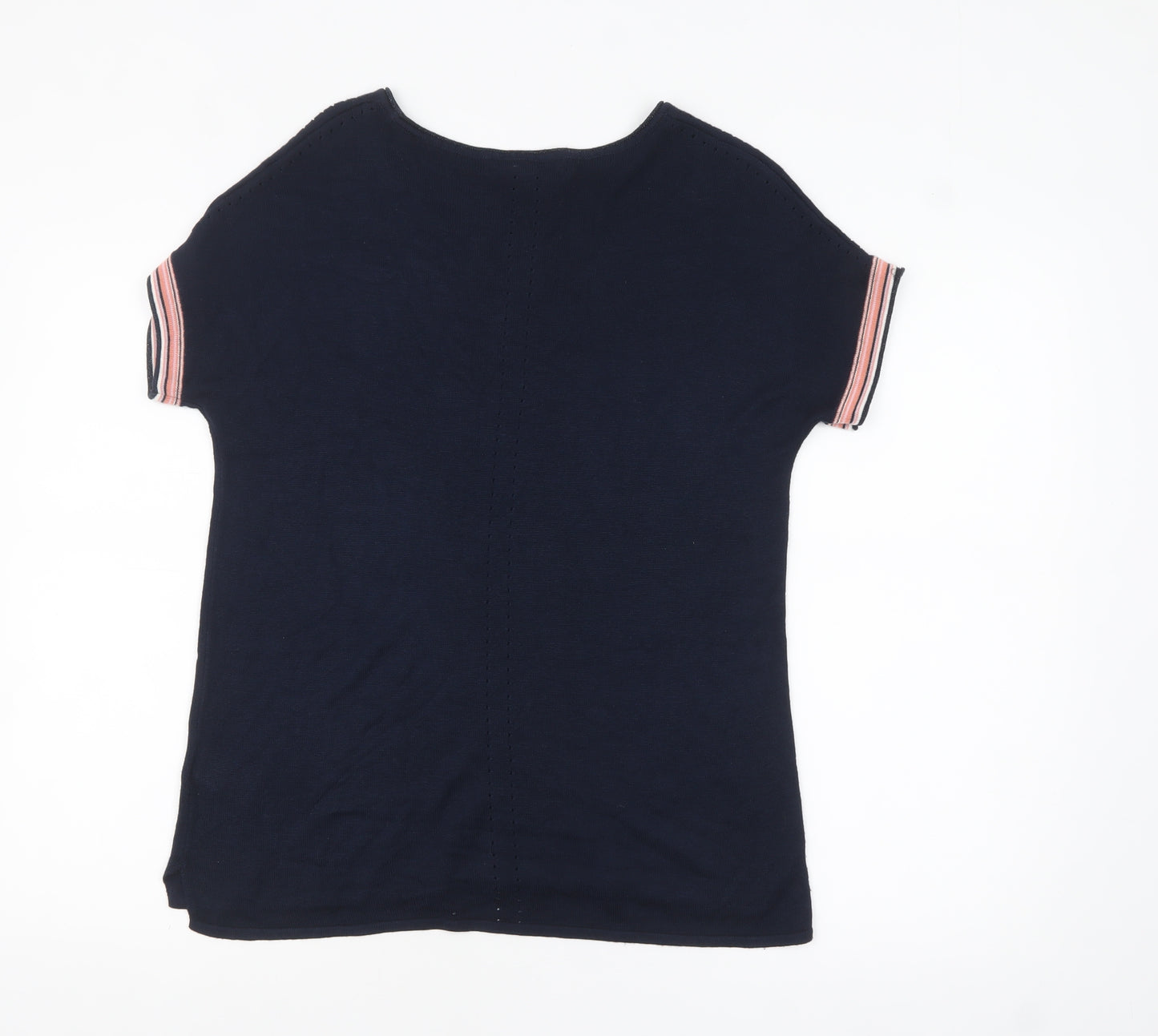 Next Women’s Blue Short Sleeve Basic Knit T-Shirt Size 10