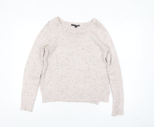 Tally Weijl Women's Beige Knit Pullover Jumper Size S